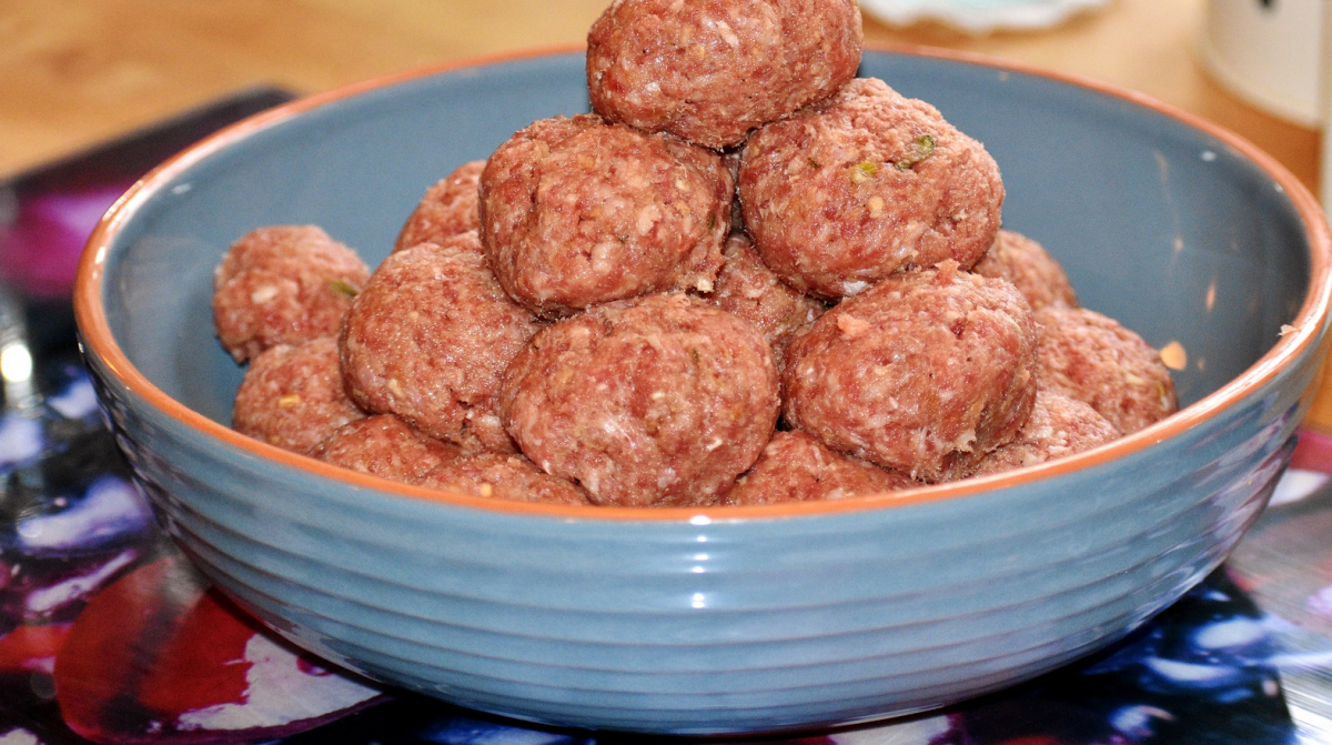 Recetas de albóndigas de carne y avena